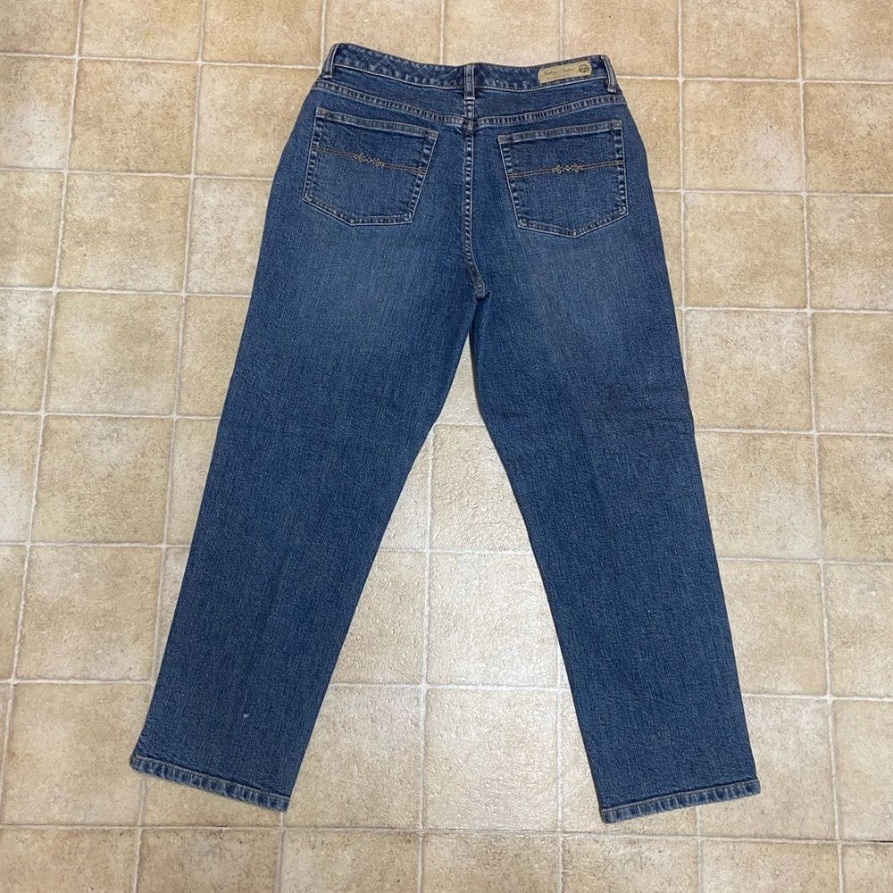 Indigo Palm Capris Women Jeans Size 10 R